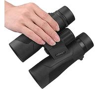 Telescope Binoculars 8x42 Black Binoculars for Adults,Low Light Night Vision Compact Binocular,Waterproof Lightweight Telescope Bak4 Prism Fmc Lens for Birds Watching Black