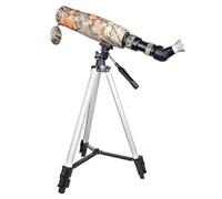 Telescope Camouflage 15-45x60 Spotting Scope W/Aluminium Tripod Professional Monocular Telescope