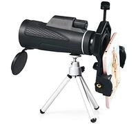 Telescope Classic Monocular Telescope Sportting Scope with Phone Holder And Tripod For Adults Outdoor Sightseeing Travelling Gaming