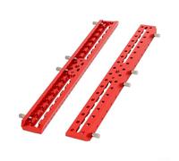 Telescope Dovetail Plate for Guide Scope & Finder Scope Mounting, 75°/60° Dual-Purpose Rail Compatible with Vixen Clamps, Adjustable Length 4.7-17.5in for Astronomy Setup(360mm)