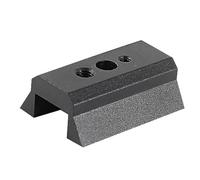 Telescope Dovetail Rail Plate Telescope Finder Base Spacer Astronomy Telescope Mount Accessories Guide Rail(Black)