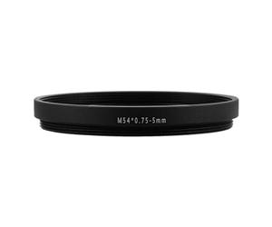 Telescope Extension Tube M54x0.75 for Astrophotography Camera | Aluminium Alloy Build, 51mm Bore and 57mm Frame, 3mm Male and 4mm Female Threads