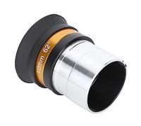 Telescope Eyepiece, 62 Degree Aspheric Eyepiece with Dust Cover Metal Optical Glass Whole Coating Telescope Eyepiece for 1.25in Astronomical Telescope