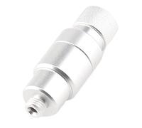 Telescope Eyepiece Adjustable Brightness LED Black M8x0.75 Silver M8x1(Silver M8x1)