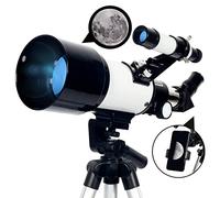 Telescope for Adult Kids,70mm Aperture 400mm Refracting Telescope, High Magnification Professional Stargazing Astronomical Travel Telescope with Carry Bag, Tripod Warm as ever