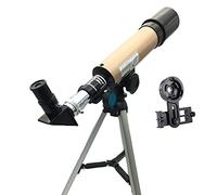Telescope for Adults Beginners Kids,50Mm Aperture 360Mm Az Astronomical Refractor Telescope Bak4 Prism Fmc Lens Telescope for Astronomy with Smartphone Adapter and Tripod for Observe Moon