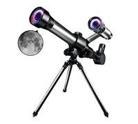 Telescope for Adults & Kids, 50mm Aperture Telescopes for Astronomy Beginners, Portable Travel Telescope, Astronomy Gifts for Kids and Adluts WgGUIF