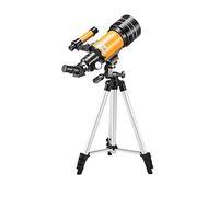 Telescope for Adults Kids Beginners, 70mm Aperture 300mm AZ Astronomical Refractor Telescope with 3 Eyepieces BAK4 Prism Lens Telescope for Astronomy with Smartphone Mount and Tripod