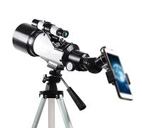 Telescope for Adults Kids Beginners， 70mm Aperture 400mm Astronomical Refracting Telescope BAK4 Prism Lens Telescope for Astronomy with Smartphone Adapter and Tripod for Observe The Moon vision
