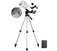 Telescope for Adults & Kids, Refractor Telescopes with 70mm Aperture, Portable Travel Telescope with Tripod, Astronomy Gifts for Kids and Astronomy Beginners Warm as ever