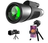 Telescope for Adults Portable Smart Monocular for Mobile Phone Waterproof Spotting Scopes with Night Vision for Birdwatching