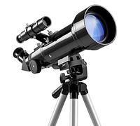 Telescope for Astronomy, 70mm Aperture 400mm Refractor Telescopes, with Adjustable Tripod for Kids Adult Beginners