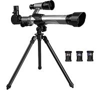 Telescope for Astronomy Beginner Children, 50mm Aperture Mount Astronomical Refracting Telescope, High Power Monocular