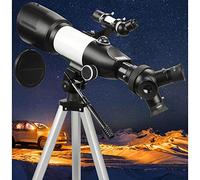 Telescope for Astronomy Beginners, 80mm Astronomy Telescope for Kids Beginners, Telescope with Carrying Case, Mobile Phone Adapter