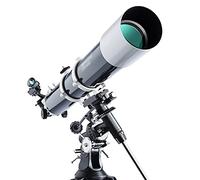 Telescope for Beginners 80mm Aperture 900mm Portable Astronomical Telescopes with Smartphone Adapter Handheld Telescope Warm as ever