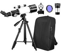 Telescope For Beginners Adults, Astronomical Refracting Telescope For Gift Moon Planets, Astronomical Telescope,Sv501p 70mm Set