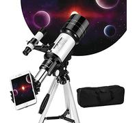 TELESCOPE FOR CHILDREN BEGINNING TELEESCOPE TO OBSERING THE STARS High Magnification Astronomical telescope portable 70 mm with tripod best gift for children telescopes 2021