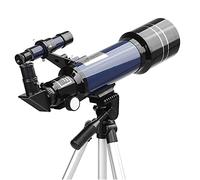 Telescope for Kids Adults Beginners, 70mm Aperture 400mm BAK4 Prism Lens Astronomical Refractor Telescope for Astronomy with Smartphone Mount and Tripod and Bluetooth Camera Controller