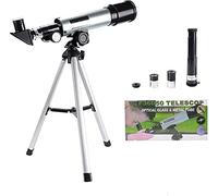 Telescope for Kids and Beginners Toy Telescope with 3 Eyepieces Finderscope for Astronomy -to Carry Easily - Travel Telescope to View Moon and Planet