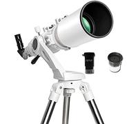 Telescope for Kids& Beginners, 102mm Aperture 600mm Astronomical Refractor Telescope, Tripod& Finder Scope, Portable Travel Telescope Warm as ever