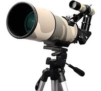 Telescope for Kids& Beginners,80mm Aperture 400mm Astronomical Refractor Telescope,Portable Travel Telescope,with Tripod + Finder Scope + Smartphone Adapter