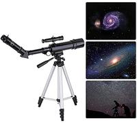 Telescope for Kids,Portable 50Mm Refractor Travel Telescope,Great for Children to Explore Space Moon Star Lens,Travel Scope Educational Gift Happy house