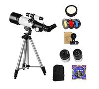 Telescope for Kids Telescopes for Adults Astronomical Telescope, Stargazing High-Definition Deep Space Adult Student Beginner Telescope, with Tripod, Viewfinder, Nebula Filter, Telescopes