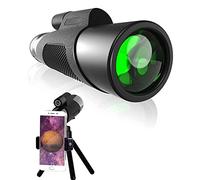 Telescope for Mobile Phone Smart Monocular with Smartphone Holder and Adjustable Tripod Waterproof Monocular for Adults with Night Vision16*50