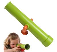 Telescope for Playset Outdoor 12 Inch Smooth & Sturdy Pirate Telescope for Treehouse, Play Set, Swingset, Green Pirate