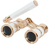 Telescope Gift 3X25 Vintage Binoculars Telescope Opera Theatre Glasses with Retractable Handle for Watching Ms/D (d A)