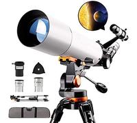 Telescope Gift Astronomical Monocular Telescope,150X Science Monocular Space Telescope,70/500MM Professional Refractive Scope Refractor, with Tripod+Finder Sco Warm as ever
