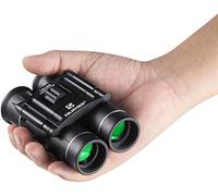 Telescope Gift Mini Pocket Binoculars, 10x25 Compact Folding Binoculars Telescope with Waterproof for Adults/Kids/Travel