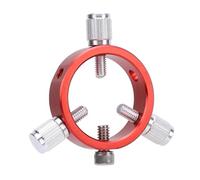 Telescope Guiding Scope Rings, Aluminum Alloy Six Point Guiding Scope Hoop Anti Scratch, Suitable for 20-40mm Astronomical Telescope