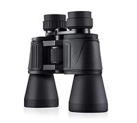 Telescope HD BAK4 Roof Waterproof Binocular with Clear Weak Light Night Vision Large Eyepiece, Black,for Birds Watching,Concerts Travel,Mini 10x50 Binoculars for Adults needed