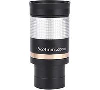 Telescope High Power Binoculars Telescope Eyepiece,1.25In 8-24Mm Zoom Eyepiece Multi Coated Optic Lens,Folding Rubber Eyecup for 31.7Mm Astronomical Telescope Observe Planets/Nebulae for Ind