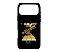 Telescope Life See Far Retro Astronomy Stargazer Case for iPhone 17 Pro Max