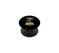 Telescope Life See Far Retro Astronomy Stargazer PopSockets Adhesive PopGrip