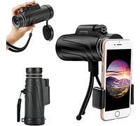 Telescope Monocular 4k - -300x 40mm for Smartphone High Power Optical Adults Binoculars with Phone Holder and Tripod for Birdwatchin