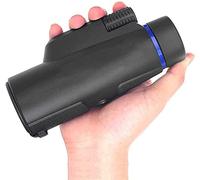 Telescope Monocular Monoculars for Hiking 10X42 Monocular Binoculars Lo - -Light HD Binoculars Waterproof Portable with Smartphone Adapter and Tripod Suitable for Hiking Travel