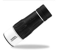 Telescope,Monocular Telescope, 35X95 Zoom Monocular Telescope Perfect for Bird Watching Hiking Concerts 35 Times,White+Black