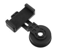 Telescope Phone Mount Adapter 25-45mm Metal for Smartphone | Eyepiece Clip, Easy Installation and Robust Construction, Lightweight Black Design for Telescope Use