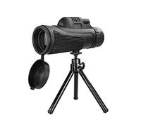 Telescope Portable Monocular Single-tube Telescope, Adult 40x60 High-power High-magnification Low-light-level Telescope Diamond-shaped Anti-skid Hand-held Small Telescope for Hiking