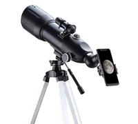 Telescope Professional Astronomical Telescope 80mm Refractor with Adjustable Tripod && Finder Scope Portable Travel Portable Travel