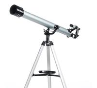 Telescope Professional Astronomy Telescope With Tripod 900mm Focal Length Heaven And Earth Dual Purpose Portable Beginner Refracting Portable Travel(Silver)