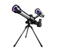 Telescope Professional Travel Telescope 50mm Refractor With Finder Scope & Tripod Astronomical Best Portable Beginner Portable Travel