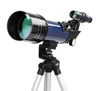 Telescope Space Astronomical Telescope Monocular Telescopes Viewing Bird Watching Astronomy 70/400 Multi-Layer broadband Coating Eyepiece Aluminum Alloy Telescopic Tripod 5x24 Star Finder
