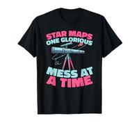 Telescope Space - Stars Astronomer T-Shirt
