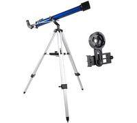 Telescope Telescope for Adults Beginners Kids, 60Mm Aperture 800Mm Az Astronomical Compact Refractor Telescope Bak4 Prism Lens Telescope for Astronomy with Smartphadapter and Tripod Telescope