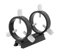 Telescope Telescope Guide Scope Support 90mm Plate Base 68/80/90/102mm Hoop Ring Focus Finder Scope Astronomy Accessory(Hoop 50mm)