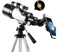 Telescope, Telescopes for Adults, 70mm Aperture 400mm Travel Telescope, Telescope for Astronomy Beginners - with Tripod, Carry Bag